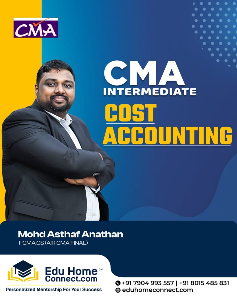 CMA Inter Test Series for Cost Accounting