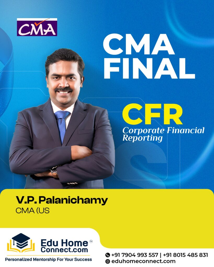 CMA Final Test Series for Corporate Financial Reporting