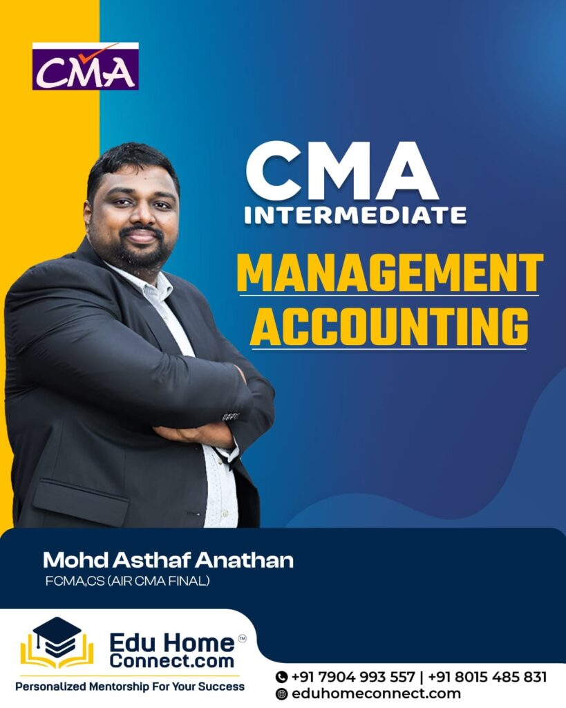 CMA Inter Test Series for Management Accounting